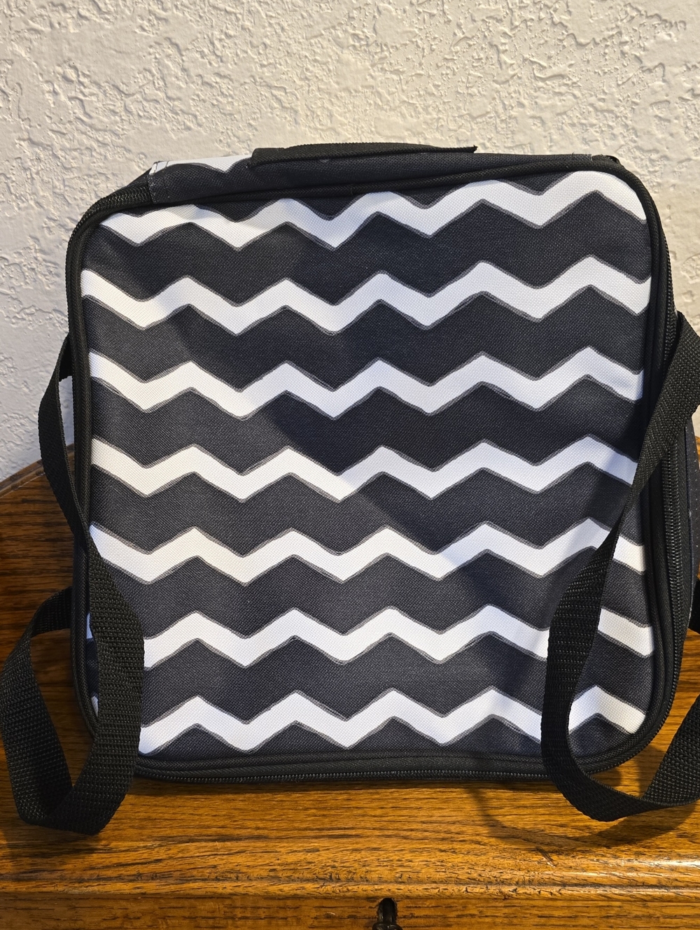 thirty-one Black & White Chevron 8x8 Carrier